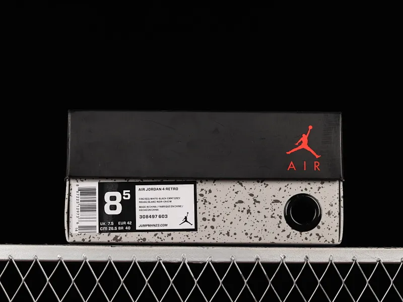 All categories Air Jordan Jordan series basketball shoes Air Jordan 4 Air Jordan 4 Retro "Toro Bravo" AJ4 Joe 4 Raging Bull Sports basketball shoes 308497-603